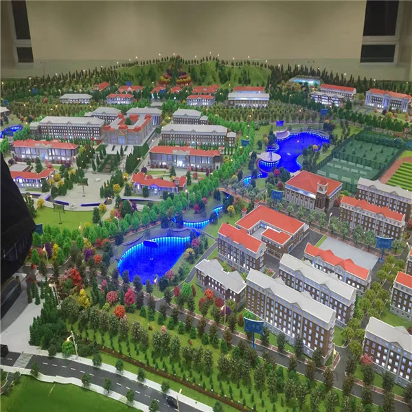 甘肃省公安厅301工程警察学校正宁规划模型