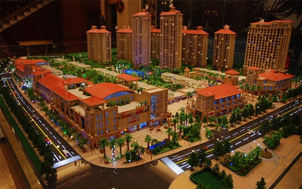 地形正宁正宁沙盘模型