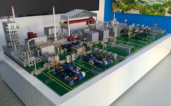 酒钢集团东铝厂-铝材生产线正宁机械模型